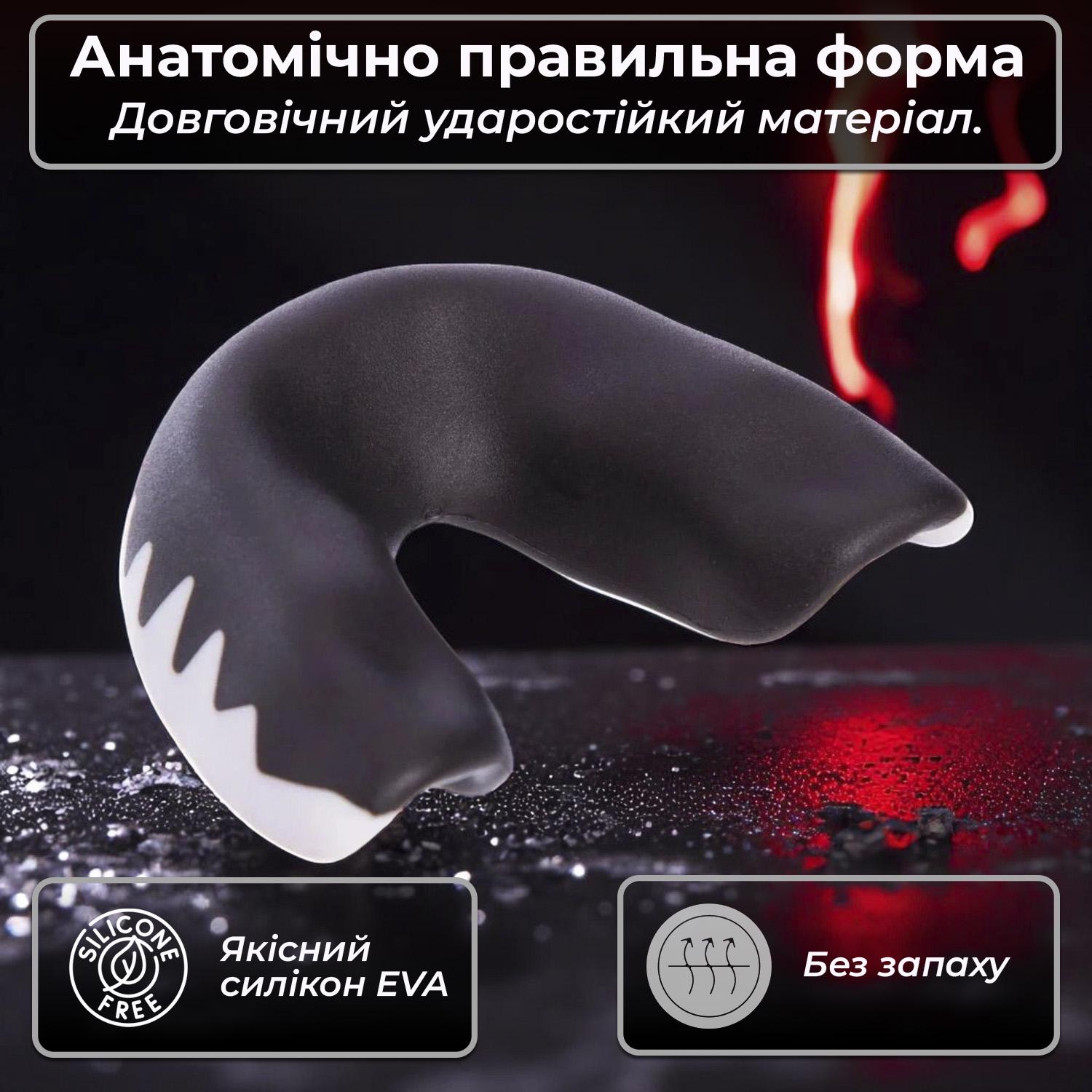 Капа Вампир подростковая для зубов из термопластика Белый - фото 3 Капа Вампир подростковая для зубов из термопластика Белый - фото 3