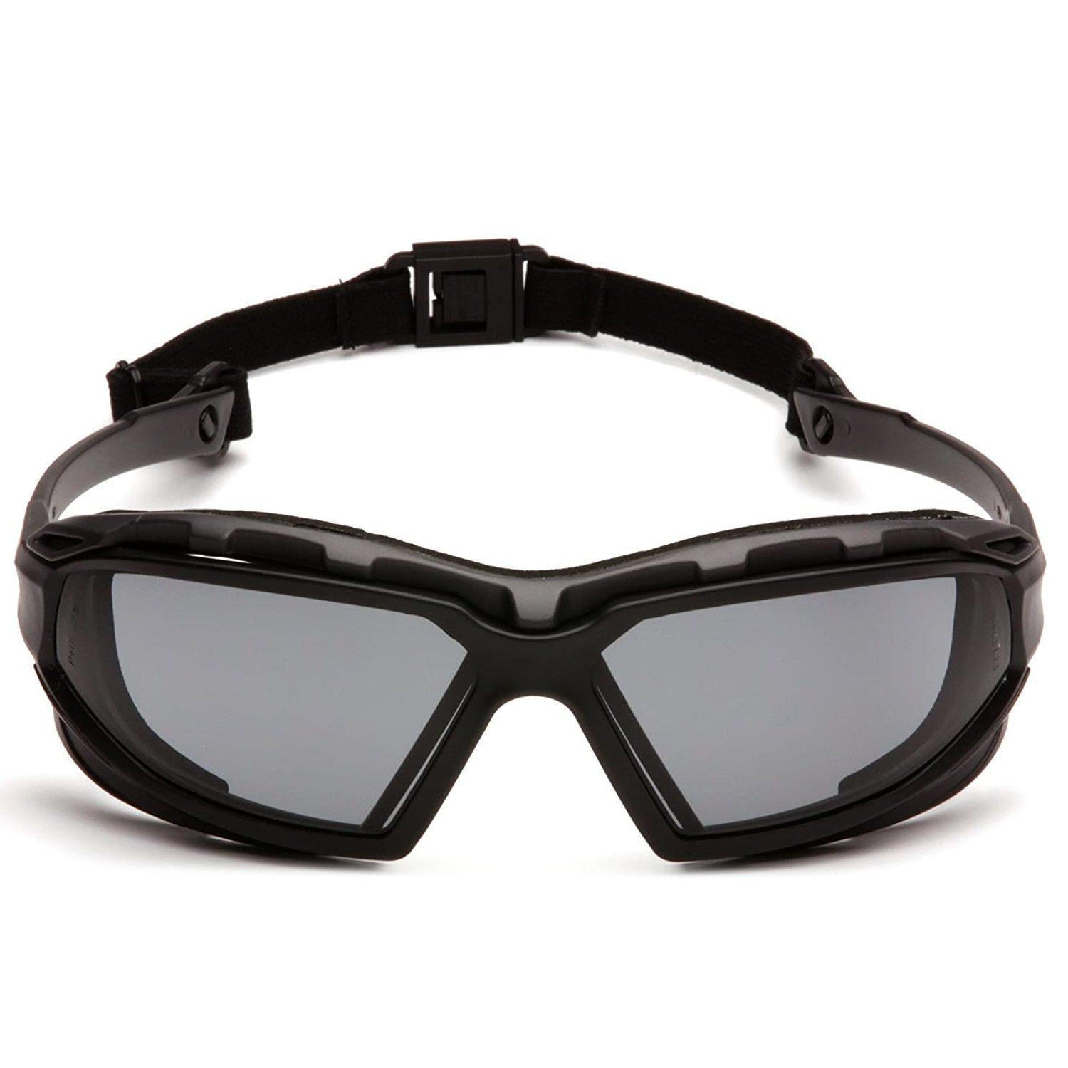 Окуляри стрілецькі із ущільнювачем Pyramex Highlander Plus Safety Goggles Gray (546520) - фото 2