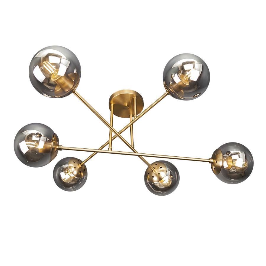 Люстра 7529804-6 BRZ+BK Бронзовий/Чорний (LVS4926) - фото 2 Люстра 7529804-6 BRZ+BK Бронзовий/Чорний (LVS4926) - фото 2