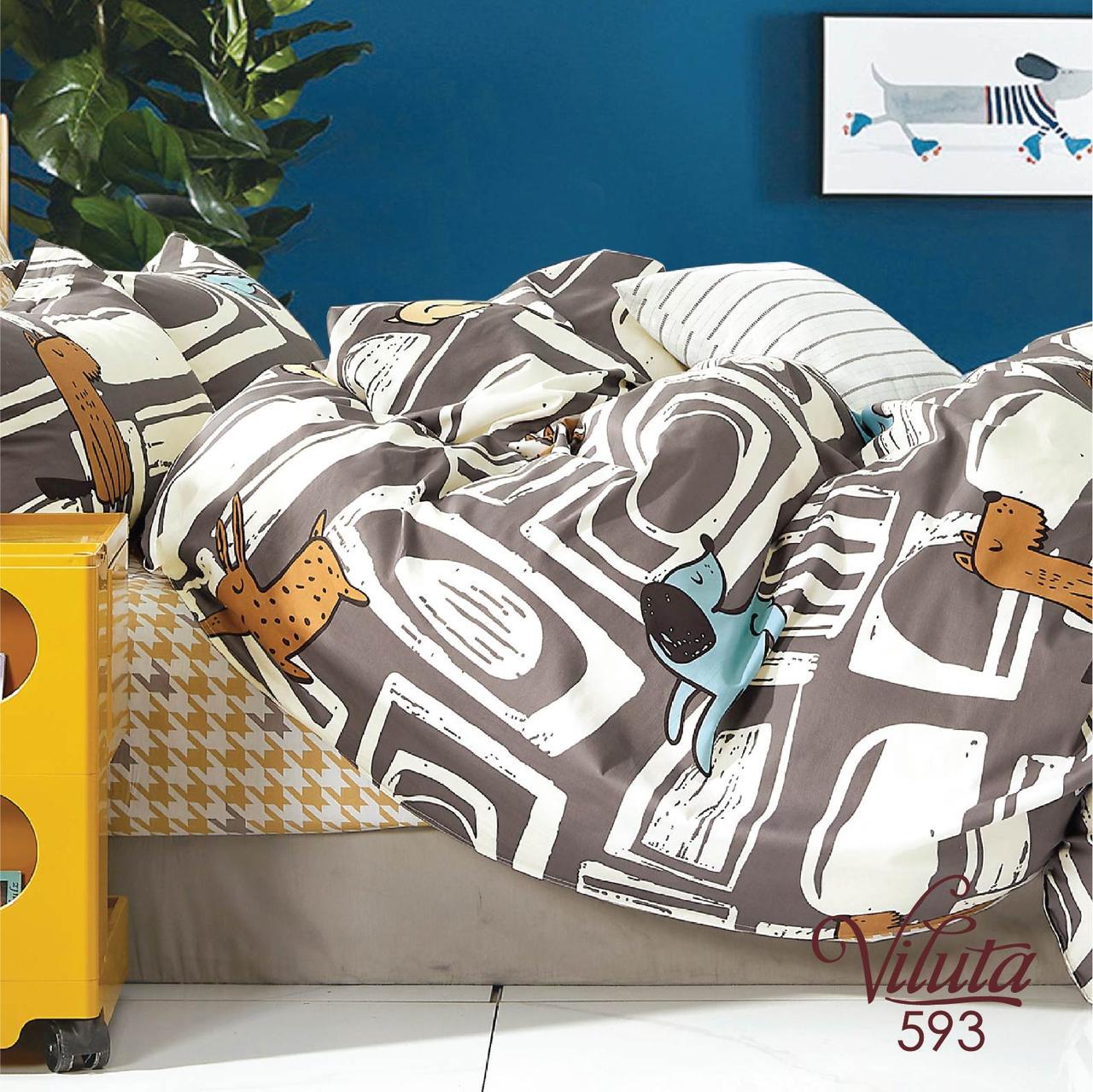 Постельное белье Viluta 593 сатин подростковый твил Постельное белье Viluta 593 сатин подростковый твил