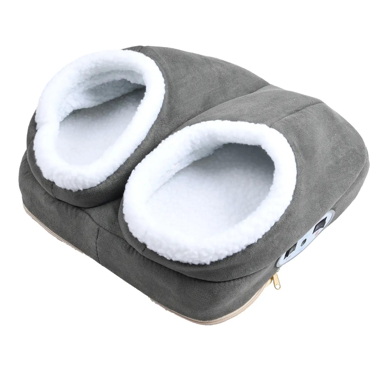 Електрогрілка для ніг Foot Warmer з вібромасажем 220 В (1010409-Gray) - фото 3