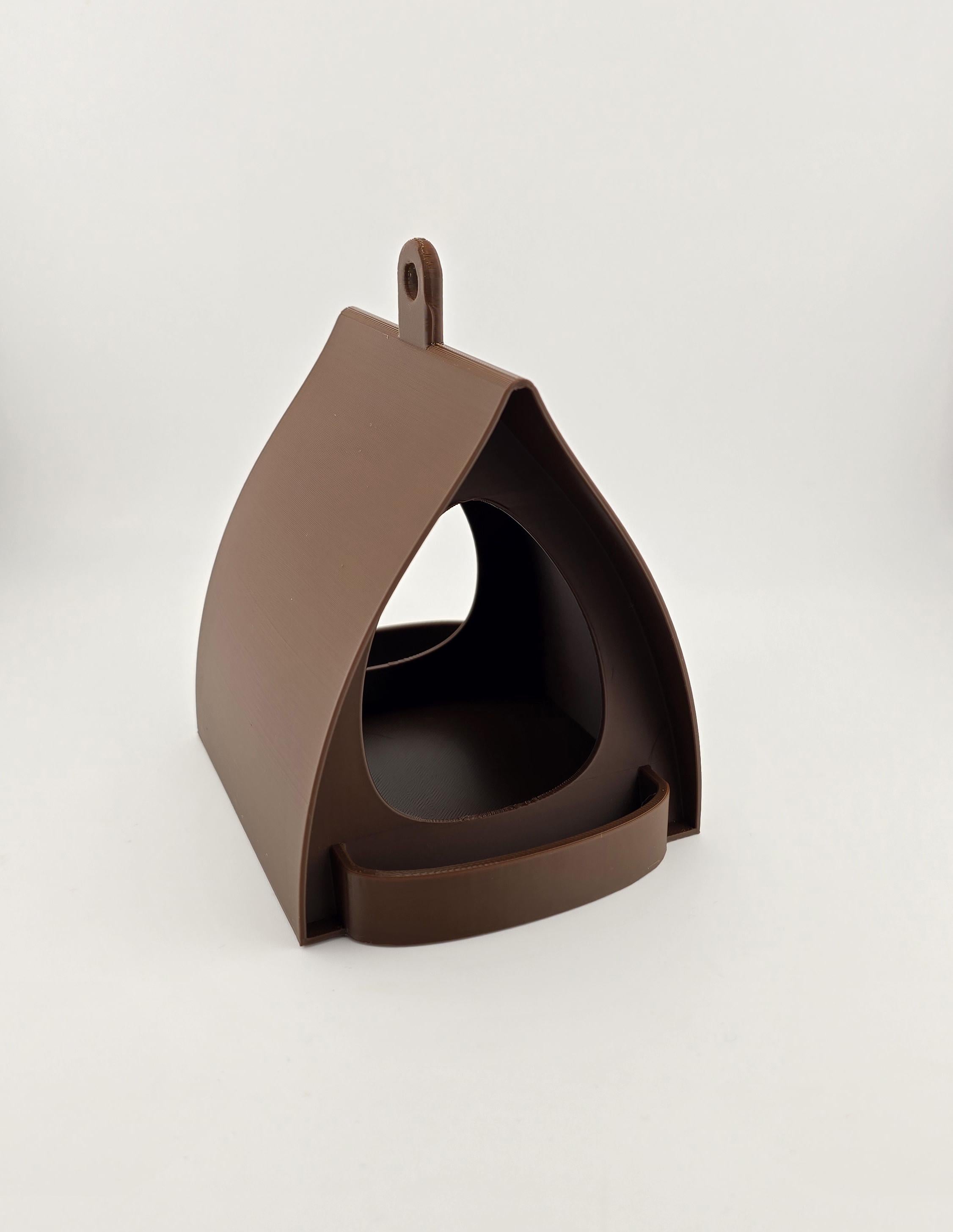 Кормушка для птичек Коричневый (2081)