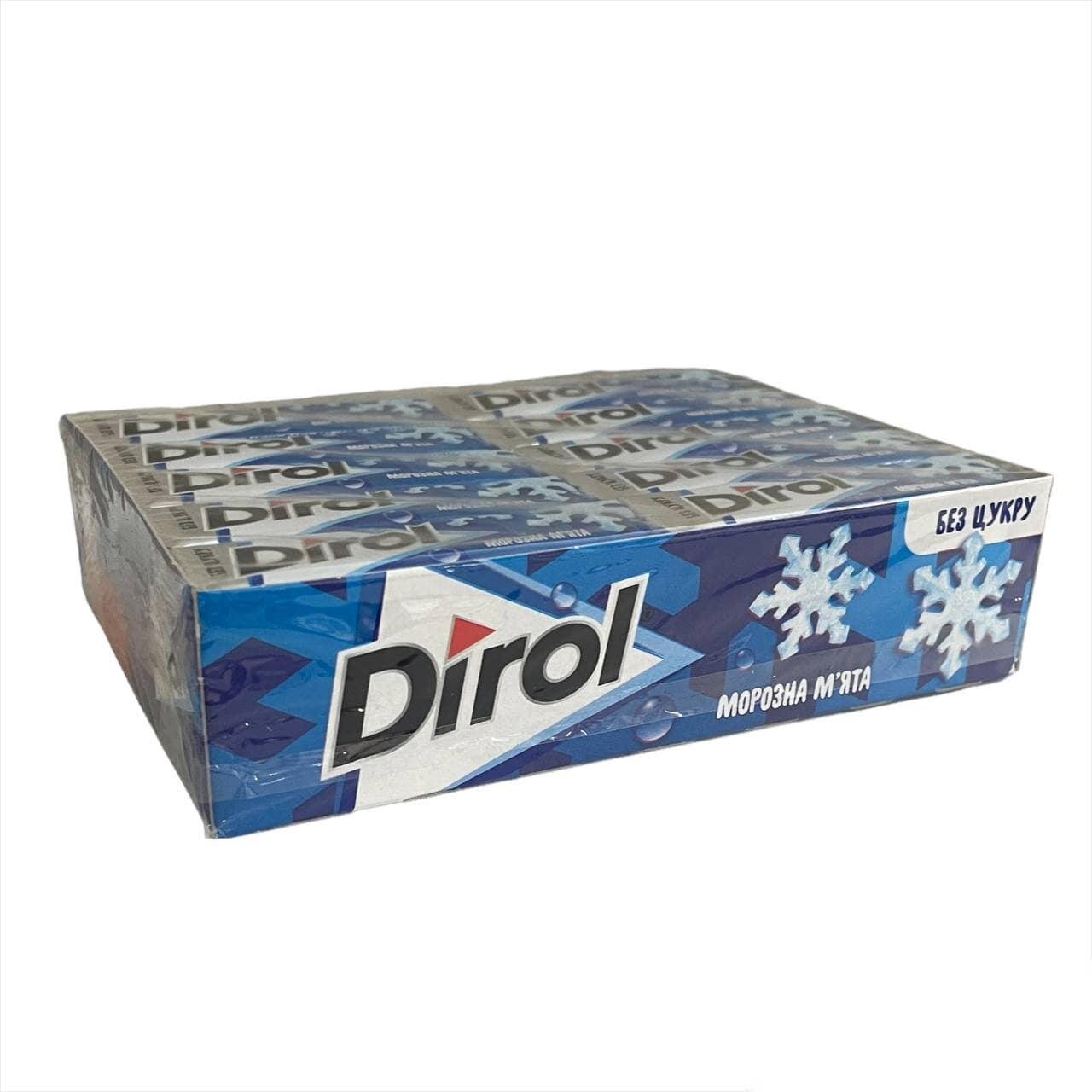 Жевательная резинка Dirol Морозная мята блок 30 шт. (00000005828)