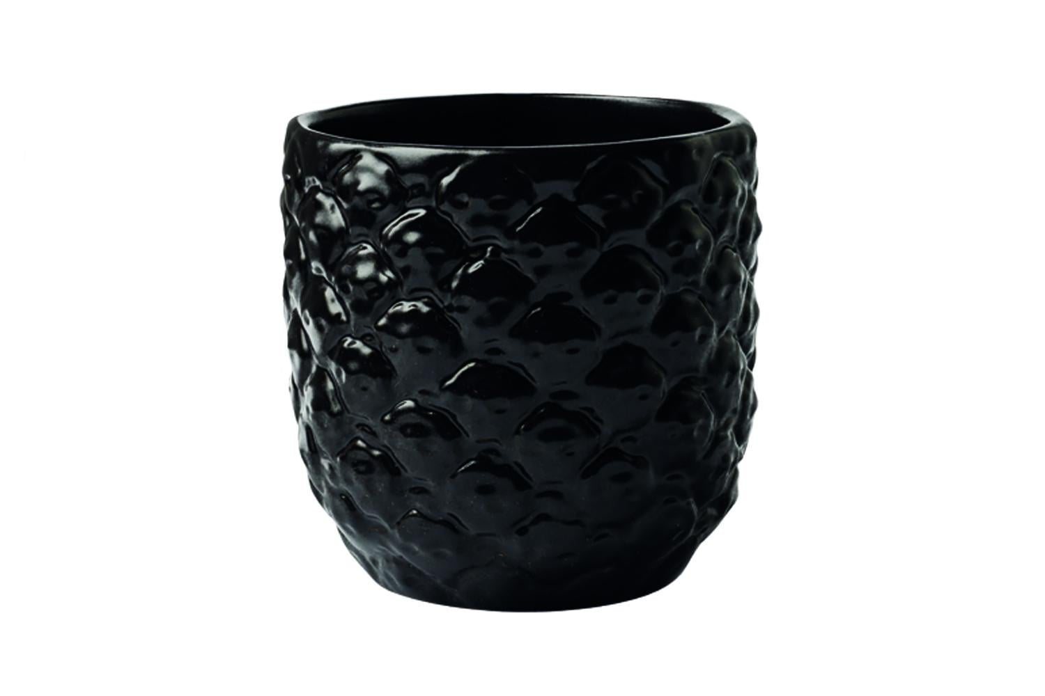 Бокал дизайнерский Barta Pineapple Black Mug 800 мл Черный (2402)