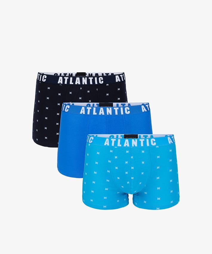 Трусы мужские Atlantic 3MH-003 шорты хлопок 3 шт. Трусы мужские Atlantic 3MH-003 шорты хлопок 3 шт.