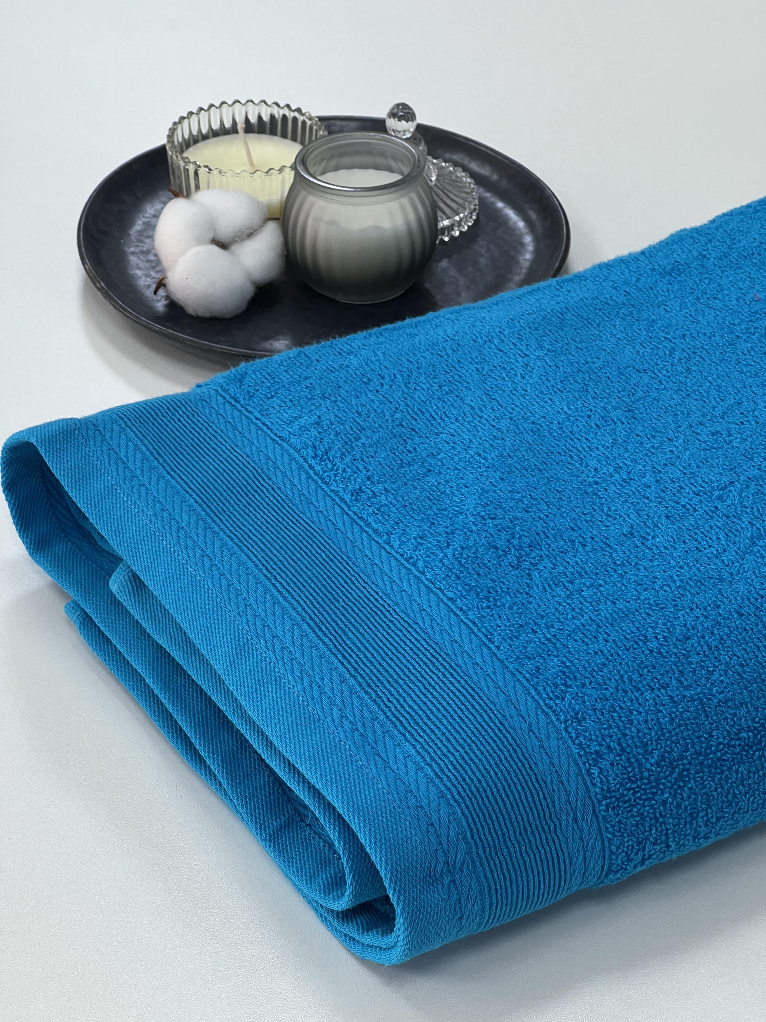 Рушник махровий з бордюром 400г/м2 100х150 см Морський (9900219) - фото 2 Рушник махровий з бордюром 400г/м2 100х150 см Морський (9900219) - фото 2