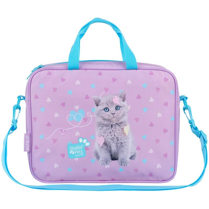 Школьная текстильная сумка KITE Studio Pets (SP26-589)