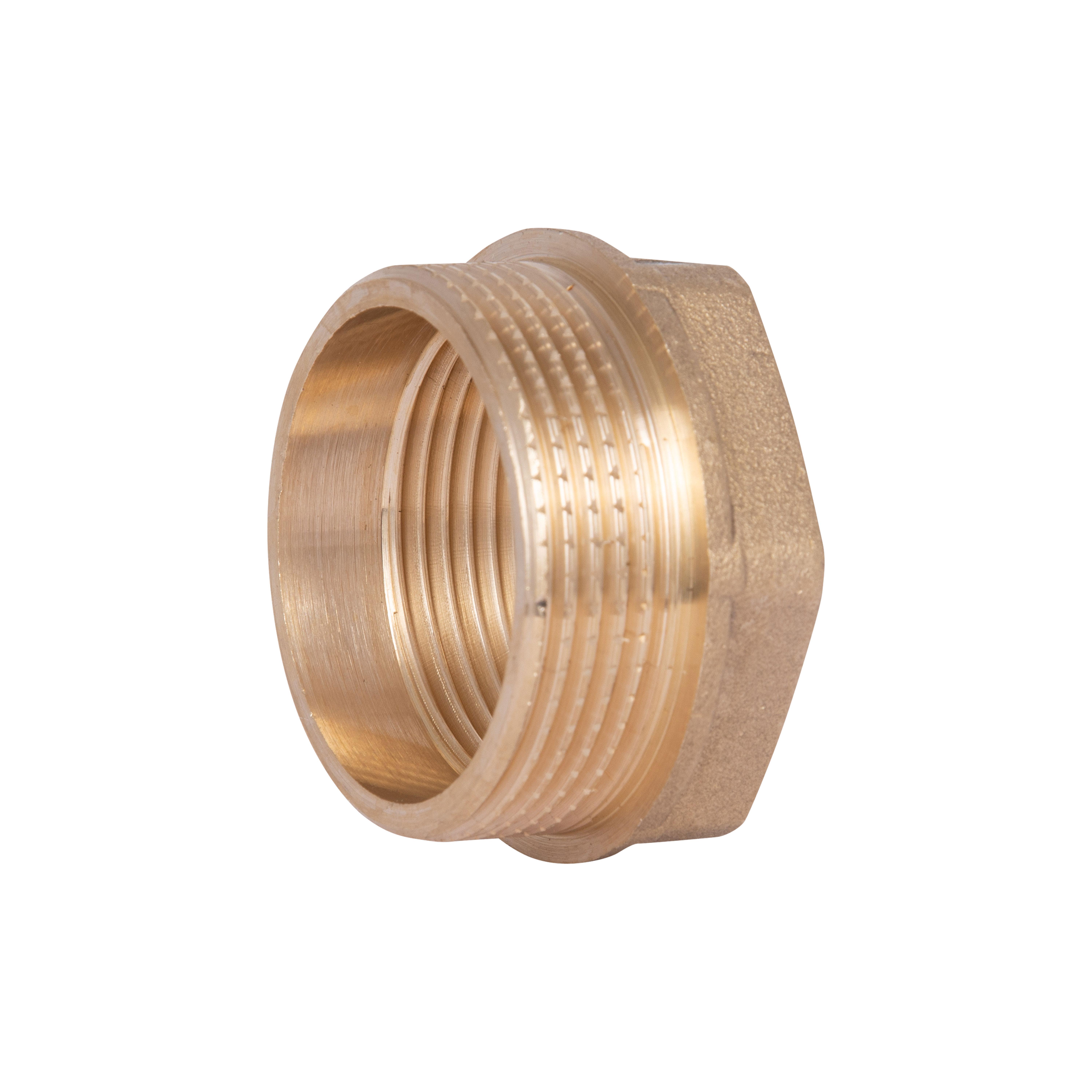 Футорка латунная Thermo Alliance Standart 1 1/2"Зх1 1/4" В Желтый (SD4234032)