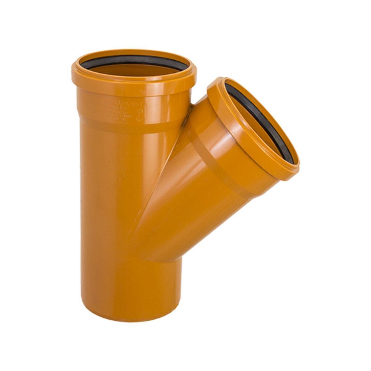 Тройник наружный Valrom Ф160 мм X160 мм X45° (SW-32166)