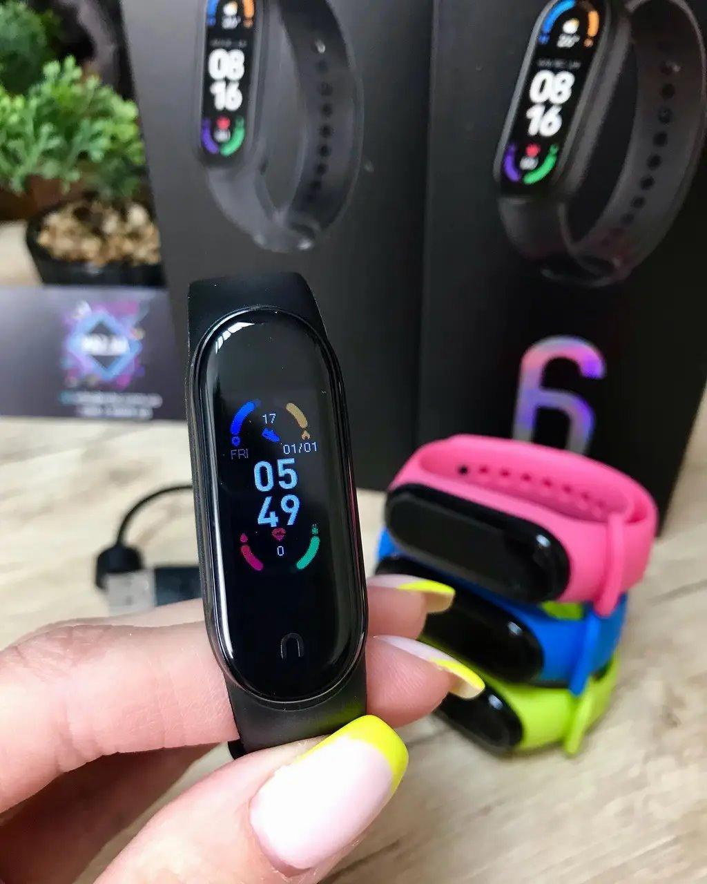 Фітнес браслет SmartBand M6 із вимірюванням тиску (18775550) - фото 3