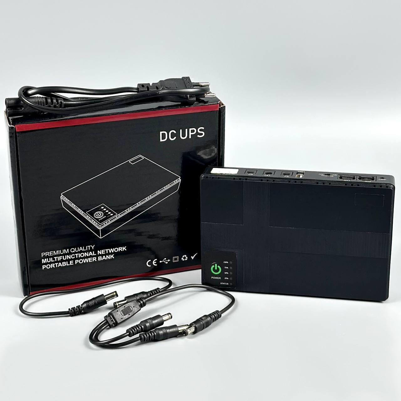 Источник бесперебойного питания для роутера и сетевого оборудования UPS 5V/9V/12V 10400 mAh (16838)