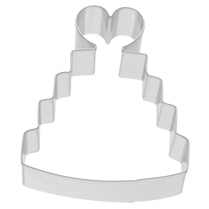 Форма для печенья Kaiser All Season Cookie Cutters Свадебный торт нержавеющая сталь (33971905)