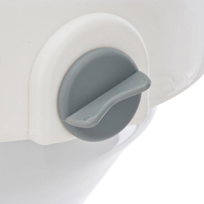 Сидение-насадка туалетная Lesko QC-M308 на унитаз с поручнями высокая с фиксатором (2654530486) - фото 2 Сидение-насадка туалетная Lesko QC-M308 на унитаз с поручнями высокая с фиксатором (2654530486) - фото 2