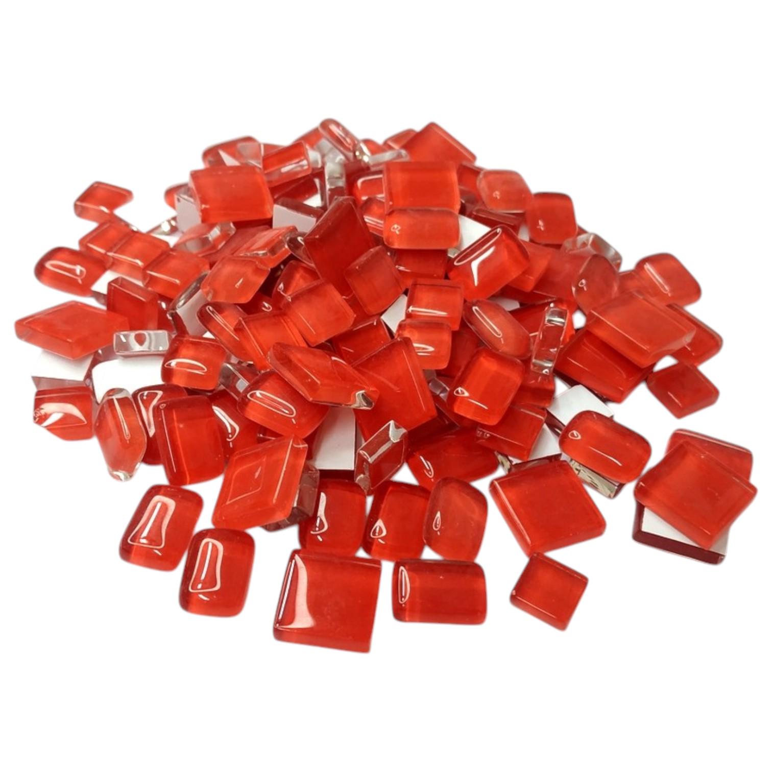 Набор кусочков мозаики 4 мм 200 г 150-170 шт. Красный (7611) Набор кусочков мозаики 4 мм 200 г 150-170 шт. Красный (7611)