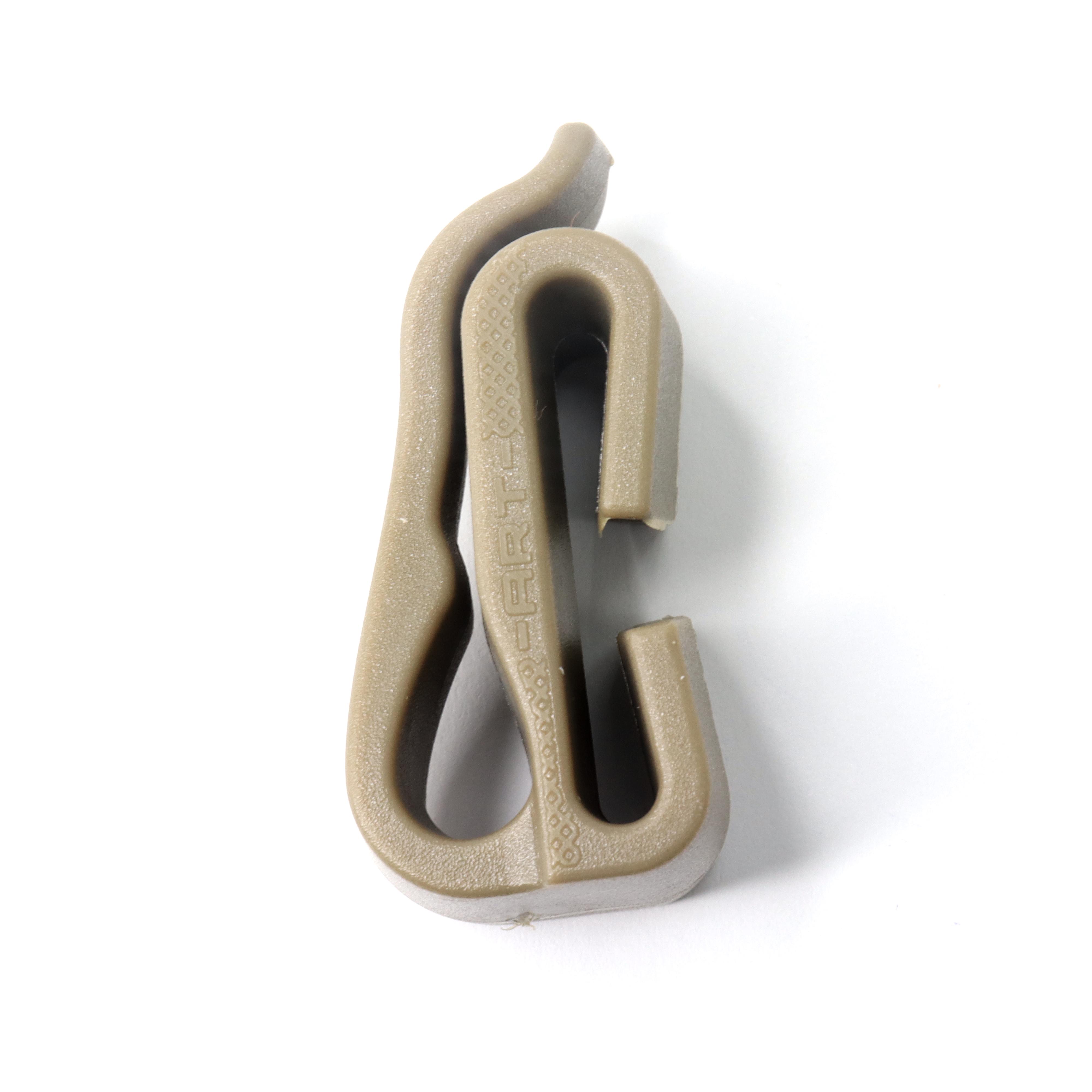 Гачок поліамідний 25 мм Койот (021209) Гачок поліамідний 25 мм Койот (021209)