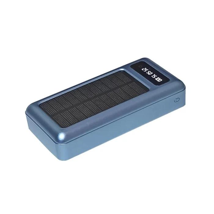 Повербанк UKC Z 102B ART 8412 POWER BANK SOLAR 20000 mAh Синій - фото 5