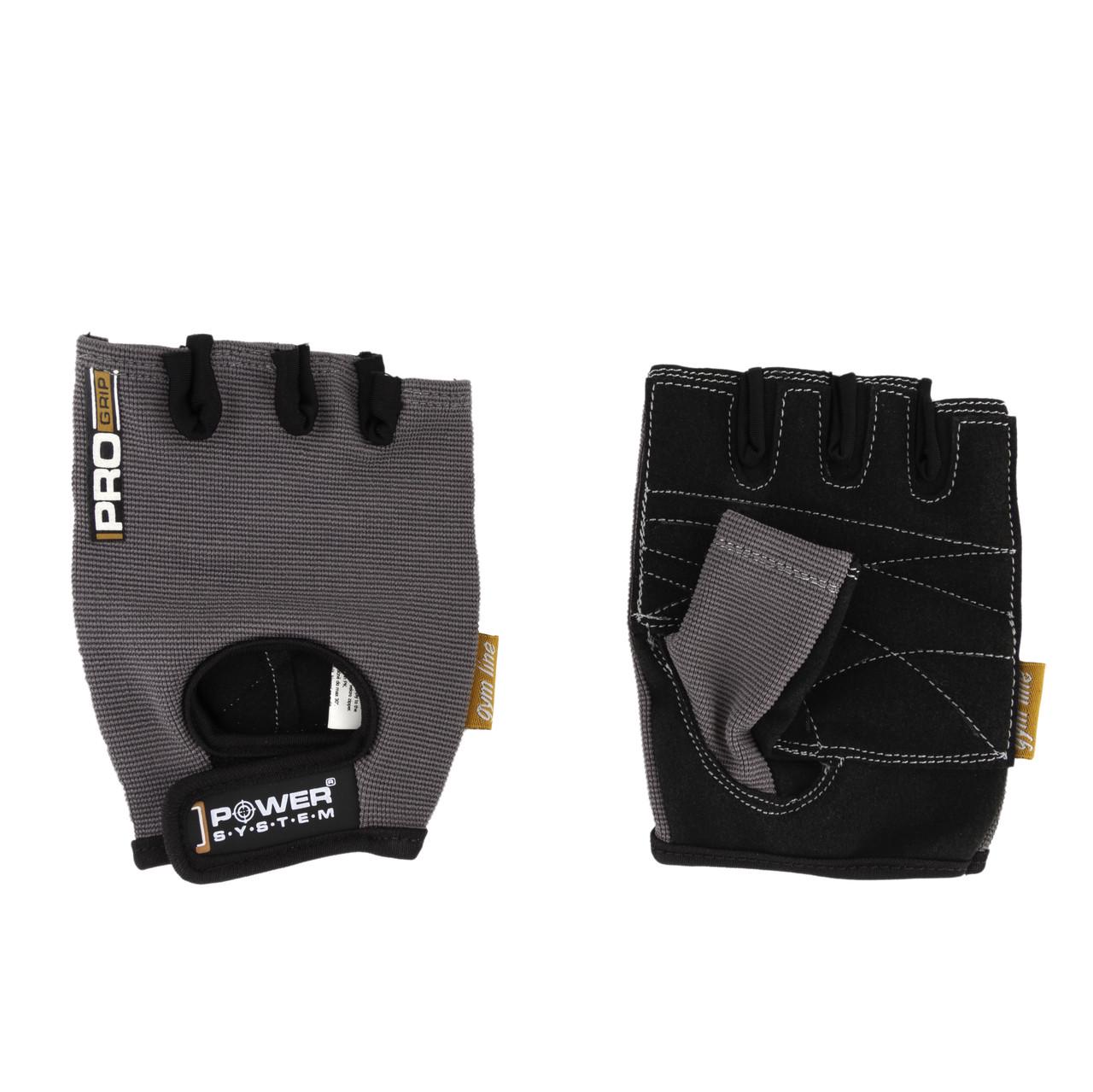 Перчатки для фитнеса и тяжелой атлетики Power System Pro Grip PS-2250 XL Grey