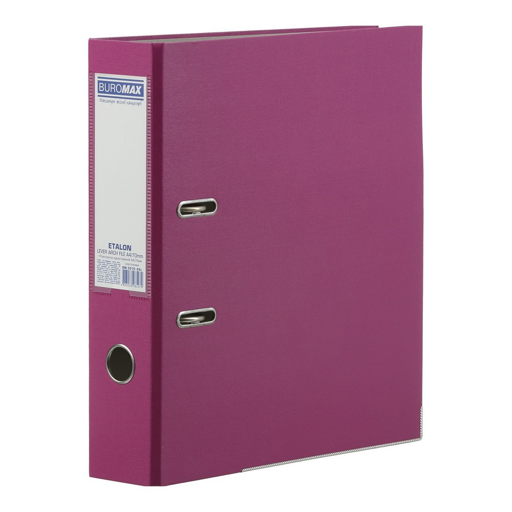 Папка-регистратор односторонняя PP D1713-26C 5 см собранная Сливовый (4063276153043)
