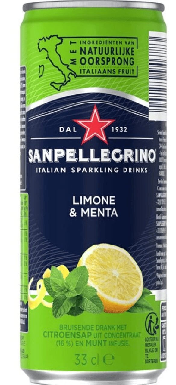 Газований напій Sanpellegrino Limone Menta 330 мл (2747772285)