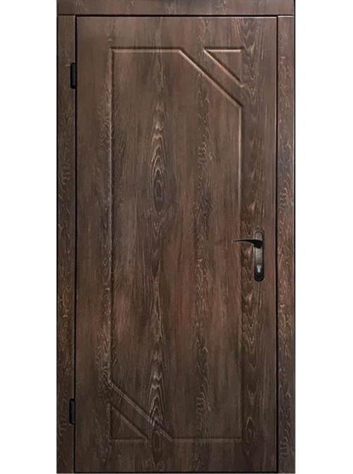 Дверь входная левая MSM Вулкан МДФ/МДФ 2050х860 мм Дуб портовый