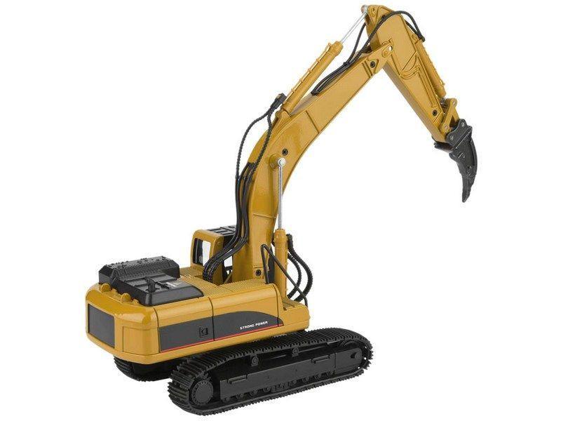 Машинка-экскаватор Hui Na Toys металлический с скарификатором (1916) - фото 5 Машинка-экскаватор Hui Na Toys металлический с скарификатором (1916) - фото 5