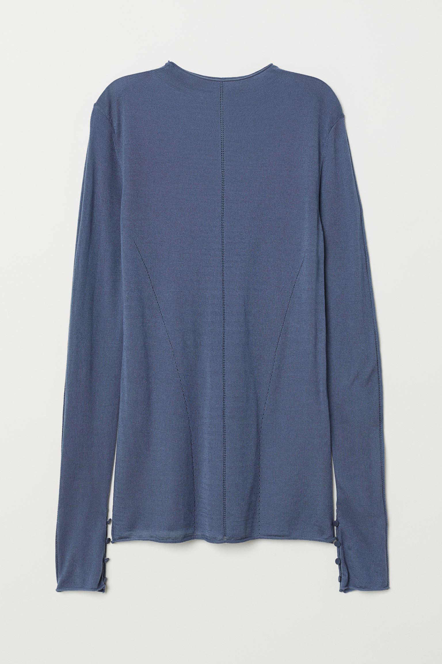 Джемпер H&M р. 42 Сизий (1311685170) Джемпер H&M р. 42 Сизий (1311685170)