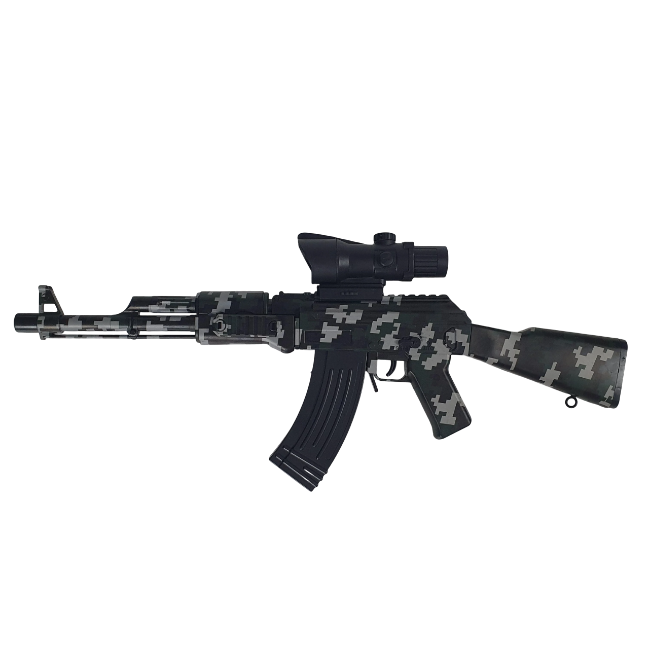Детская игрушечная винтовка на гелевых шариках-орбизах (DKLT-768-Black/Grey)