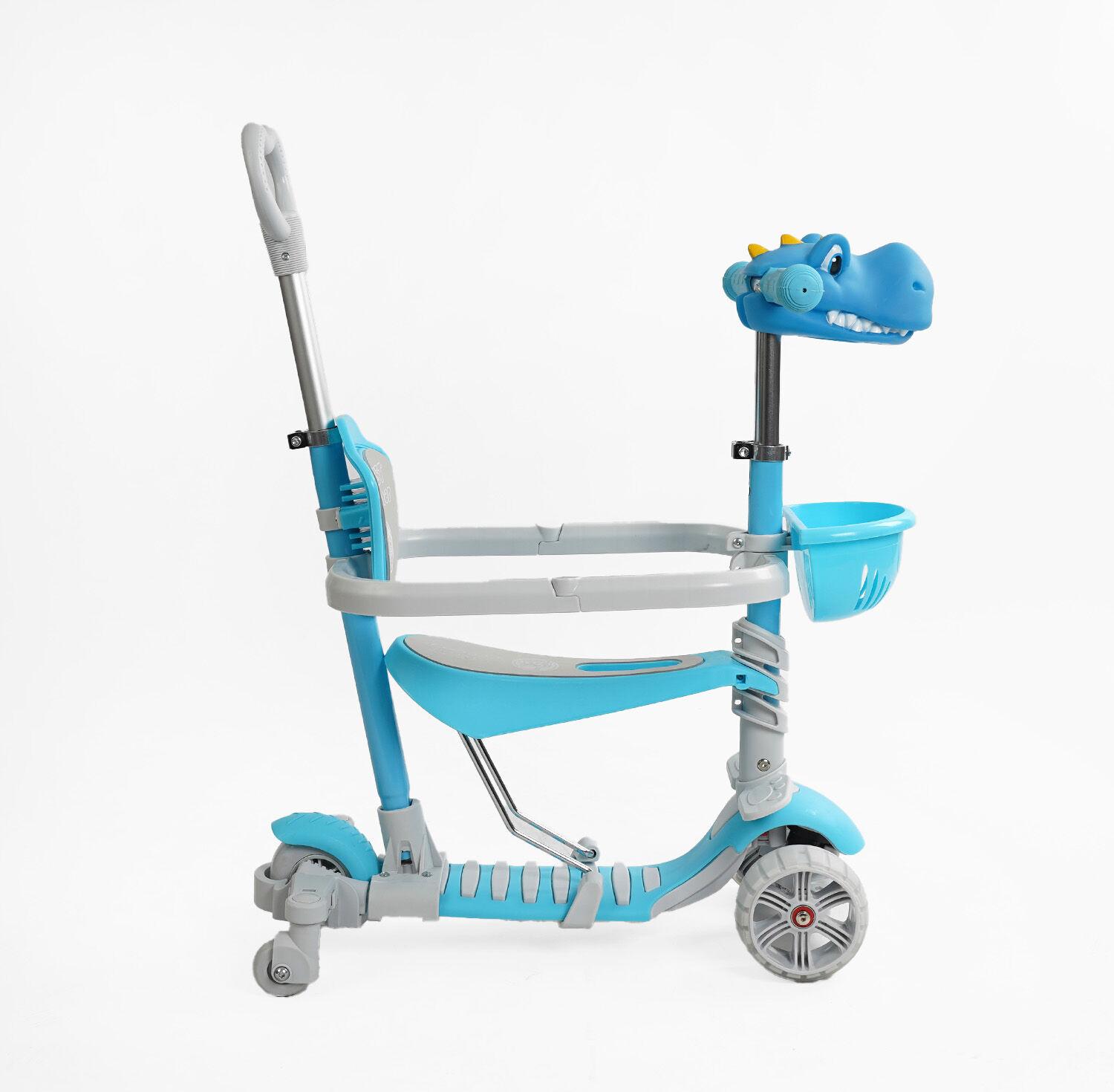 Самокат Best Scooter 5в1 P-92401/1 захисний бампер/PU колеса зі світлом/в коробці (25013587) - фото 2 Самокат Best Scooter 5в1 P-92401/1 захисний бампер/PU колеса зі світлом/в коробці (25013587) - фото 2