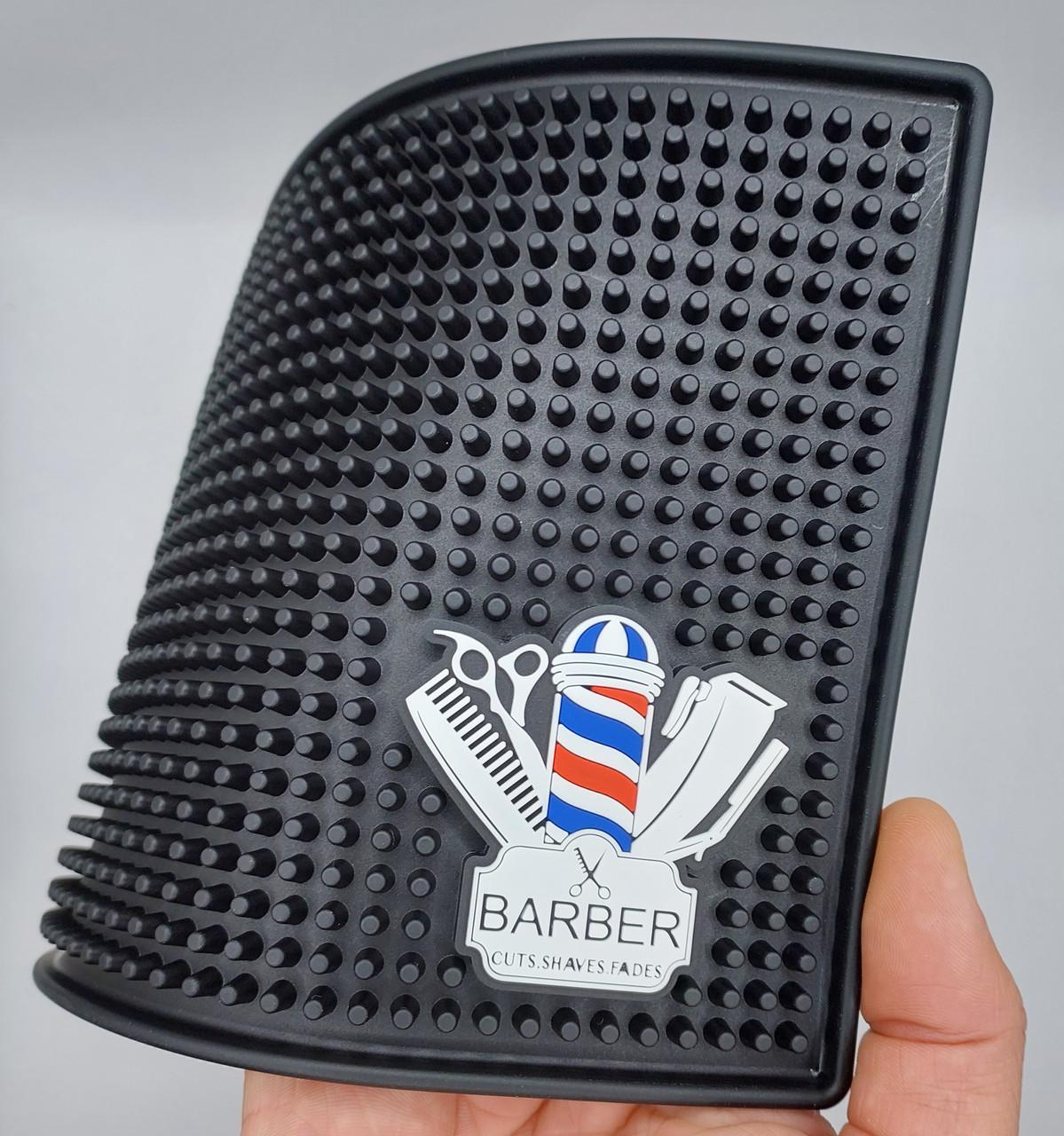Коврик силиконовый для парикмахерского инструмента ДенІС professional BARBER 30х15 см (2087894015) - фото 3 Коврик силиконовый для парикмахерского инструмента ДенІС professional BARBER 30х15 см (2087894015) - фото 3