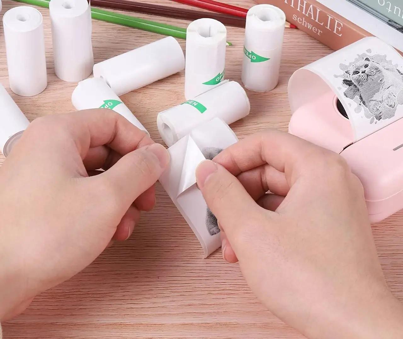 Термопапір самоклеючий в рулонах для термопринтера 57 мм (24065010) - фото 5