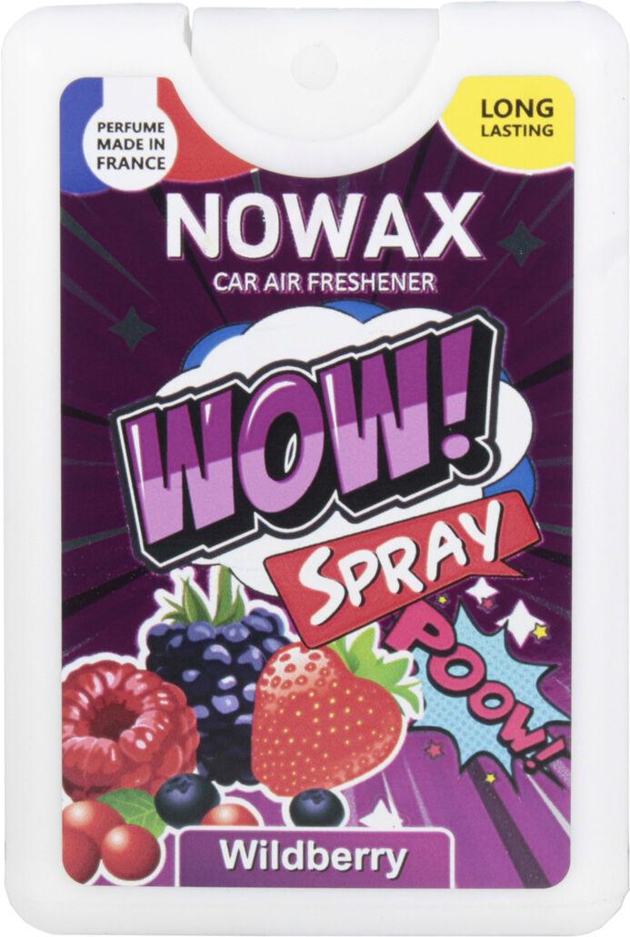 Ароматизатор для авто Nowax Wow Spray Wildberry на зеркало спрей 18 мл (0312349)