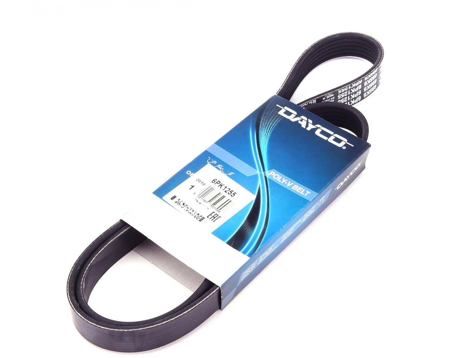 Ремень генератора DAYCO Hyundai i30 1.4i 07-12 6PK1255 (6PK1255)
