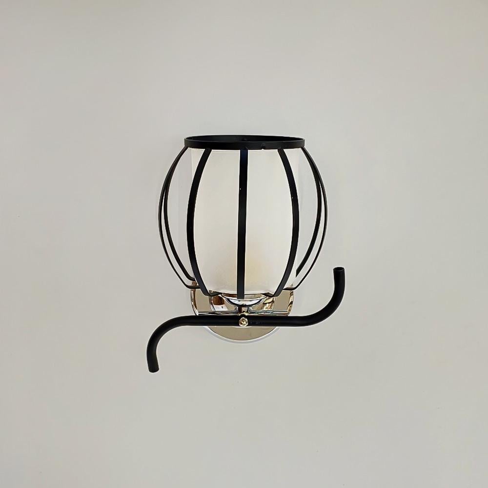 Светильник настенный Lighthouse SRS-20465/1 плафон белый Хром/Черный