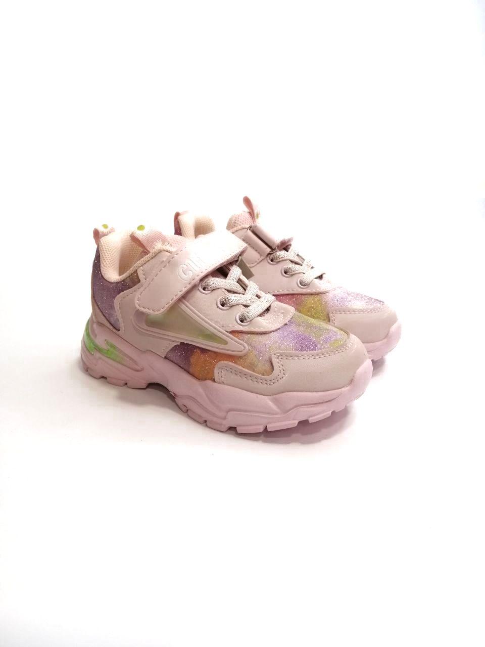 Кроссовки Clibee для девочки р. 32 19,5 см Розовый (86 Е pink)