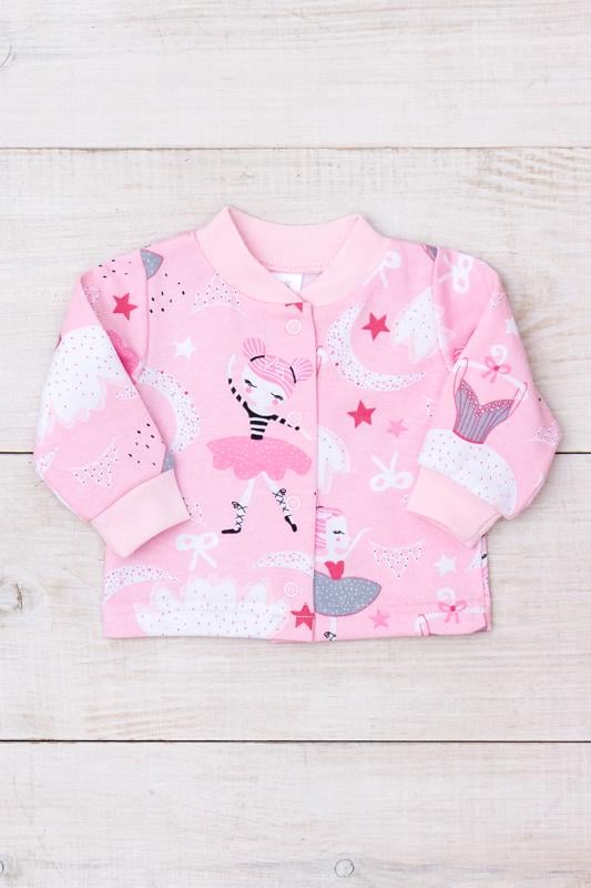 Кофточка ясельна для дівчинки Носи Своє р. 56 Світло-рожевий (5036-024-5)