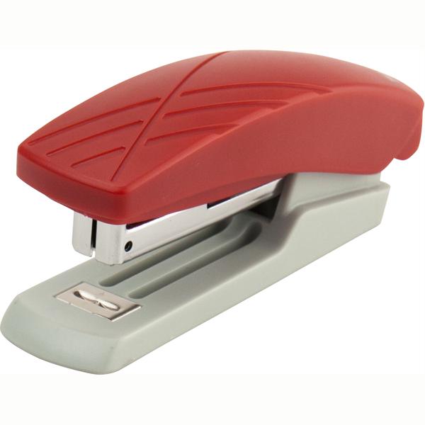 Степлер Axent Duoton скобы №10 до 10 листов пластиковый Красный (4710-06-a)