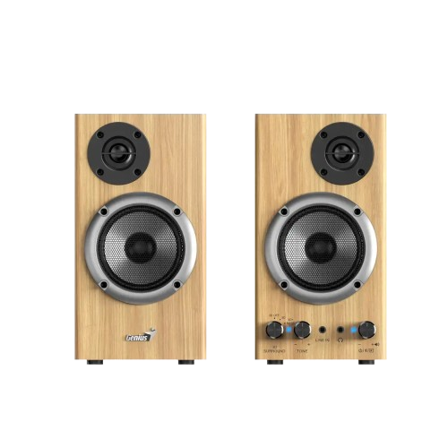 Акустическая система с деревянным корпусом Genius SP-HF520BT 20 Вт Pine Wood (31730054403)