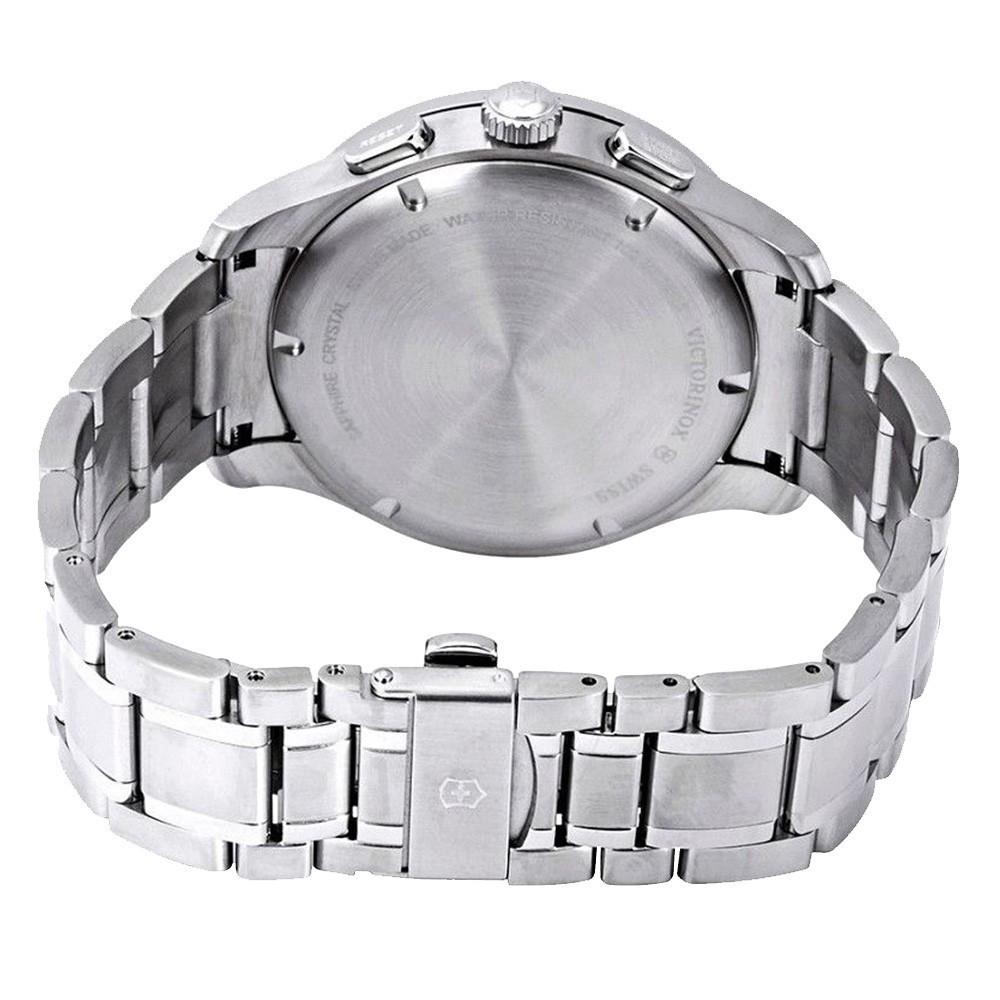 Наручний годинник чоловічий Victorinox Swiss Army Alliance Sport Chrono кварцевий Silver (V241817) - фото 2 Наручний годинник чоловічий Victorinox Swiss Army Alliance Sport Chrono кварцевий Silver (V241817) - фото 2