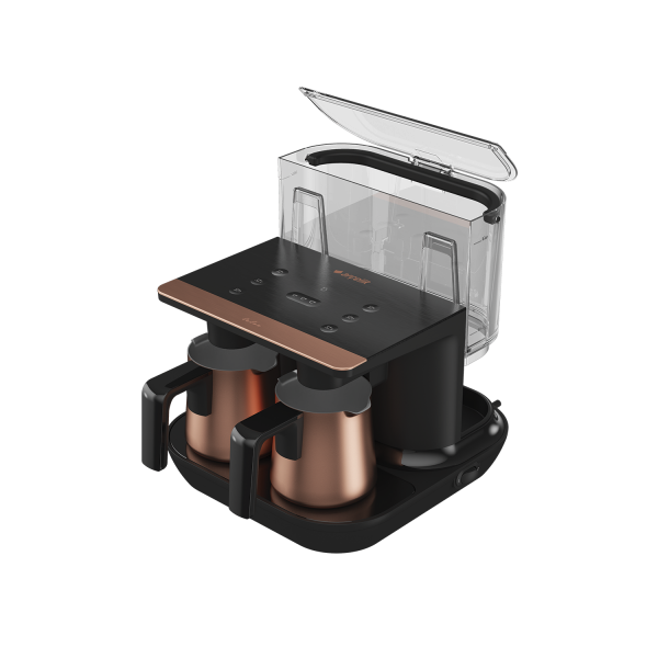 Кофеварка полуавтоматическая для турецкого кофе ARCELIK TKM 9961 B Черный (24916240) - фото 4