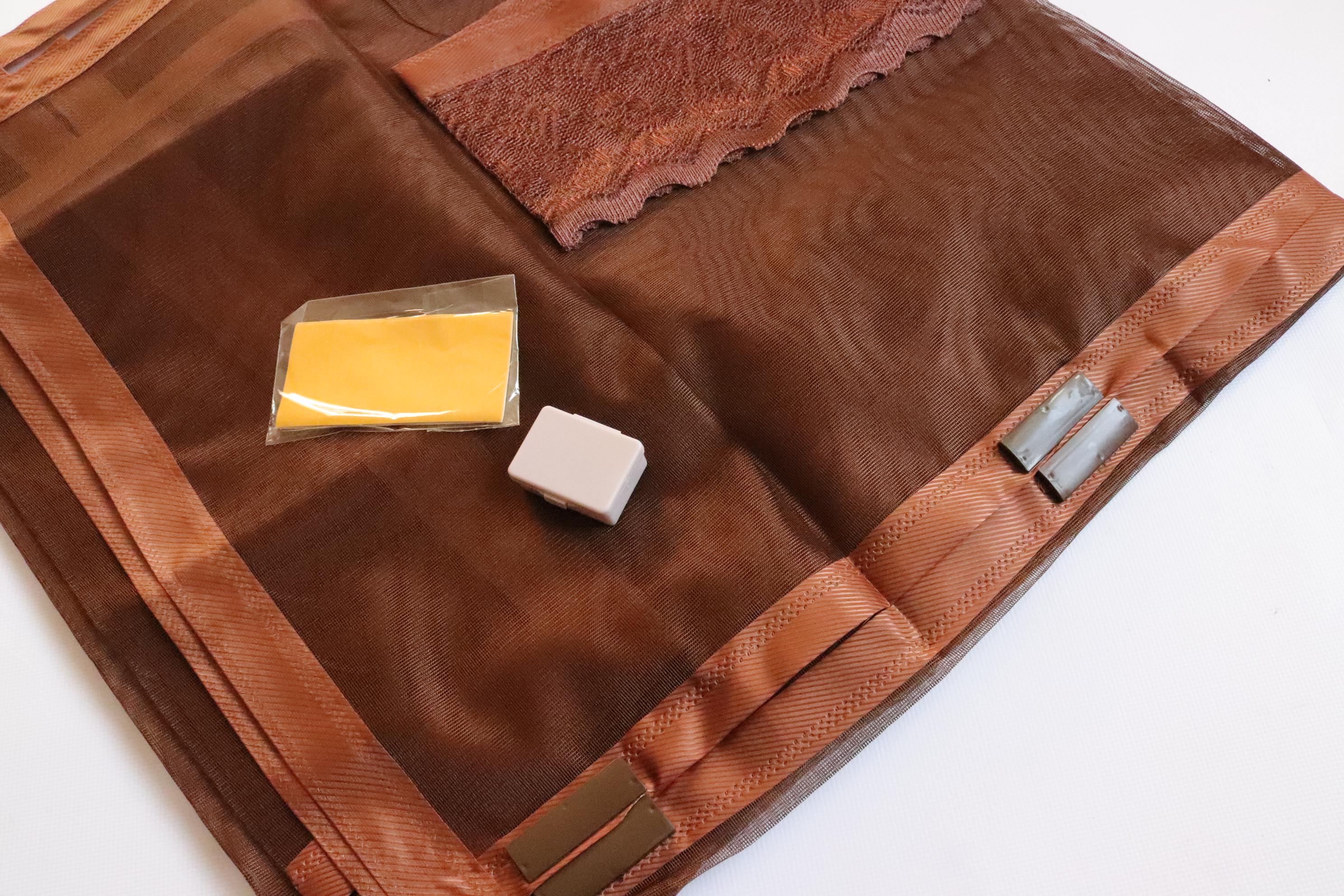 Шторка антимоскітна Feniks на магнітах 100x220 см Коричневий (60022/brown) - фото 3 Шторка антимоскітна Feniks на магнітах 100x220 см Коричневий (60022/brown) - фото 3