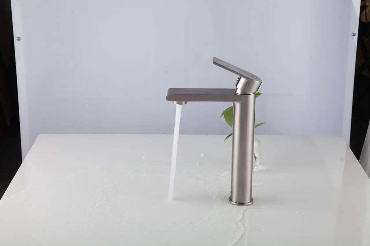 Смеситель для умывальника Gappo G1099-22 Нержавеющая сталь (1034235) - фото 7 Смеситель для умывальника Gappo G1099-22 Нержавеющая сталь (1034235) - фото 7