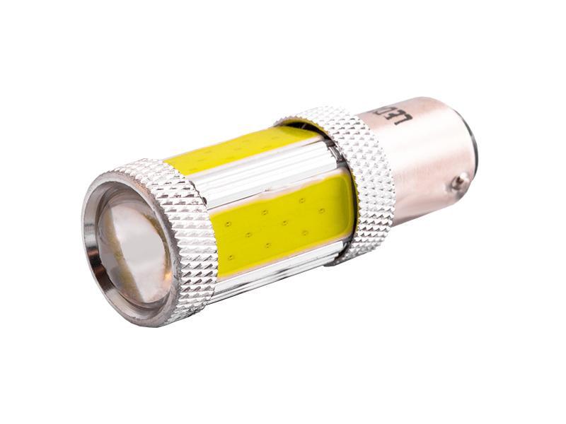 Автомобильная лампа светодиодная LEDUA T25-COB-25W 1157 12V Белый (1464)