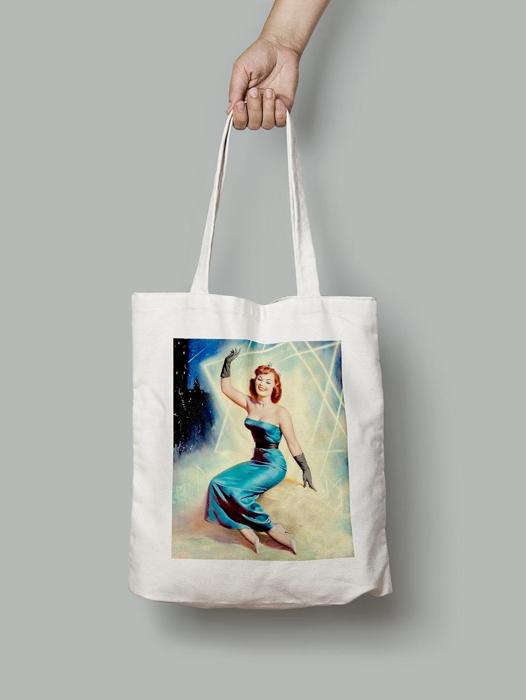 Эко-сумка Мисс Сильвания шопер (pin_up_023005_Bag)