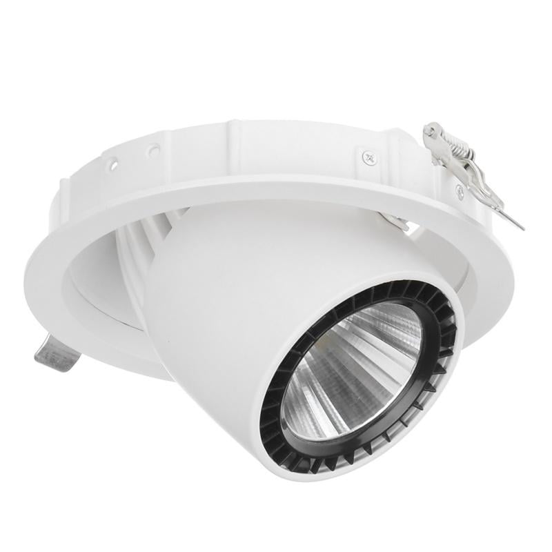 Светильник потолочный встроенный Brille LED-56/24W NW WH COB