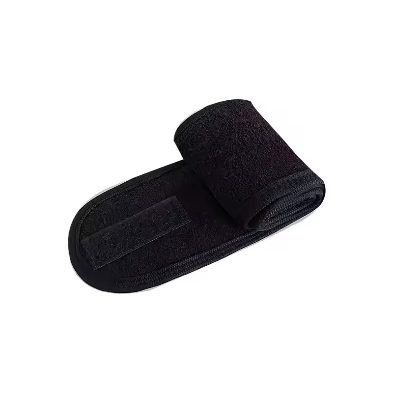 Повязка для волос суперабсорбирующая на липучке 1 шт. Черный