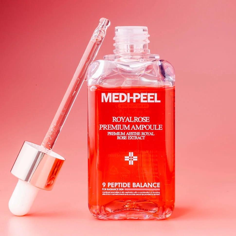 Сыворотка для лица антивозрастная с розой и пептидами Medi-Peel Royal Rose Premium Ampoule 100 мл (2381568731)