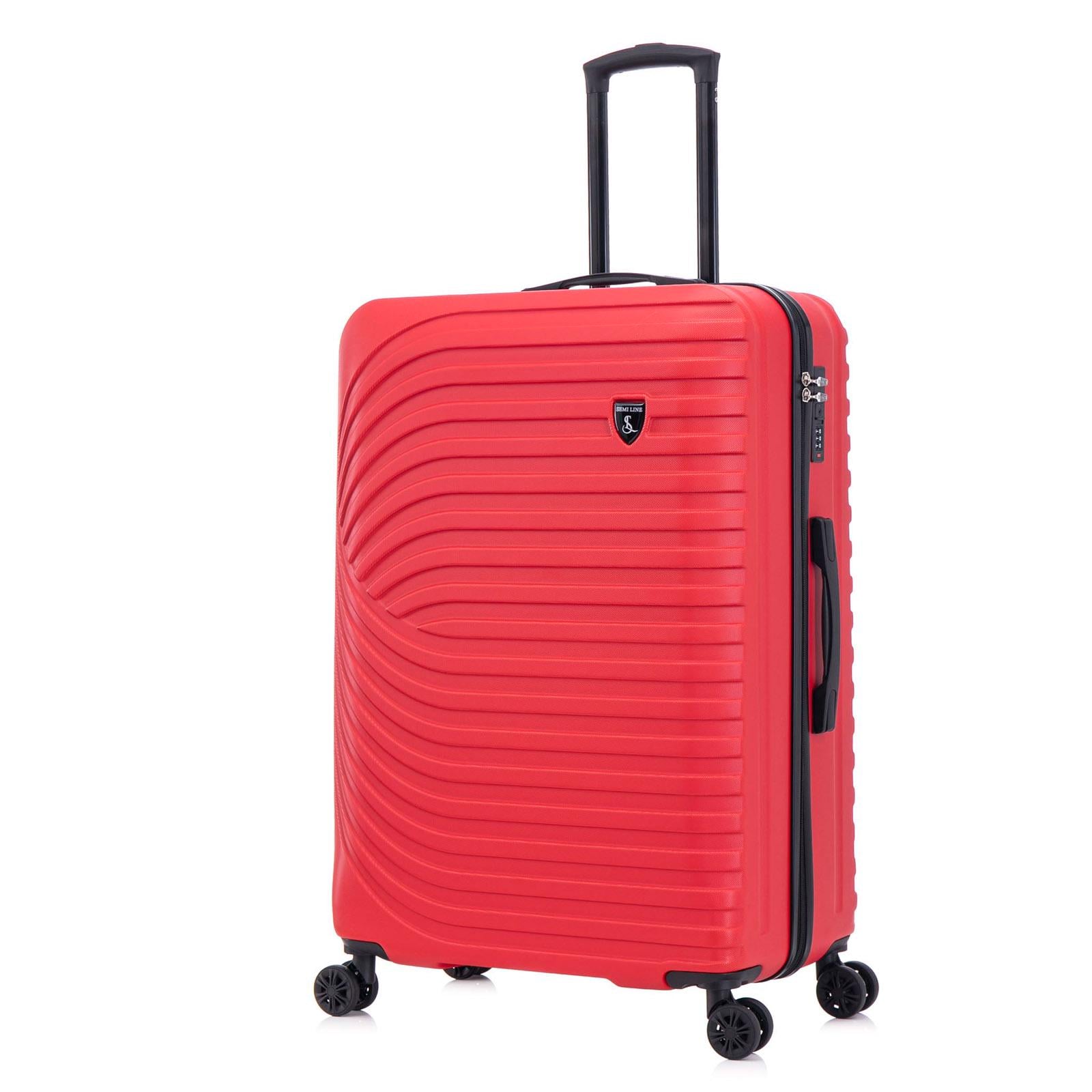 Чемодан большой SEMI LINE 28" ABS-пластик Красный