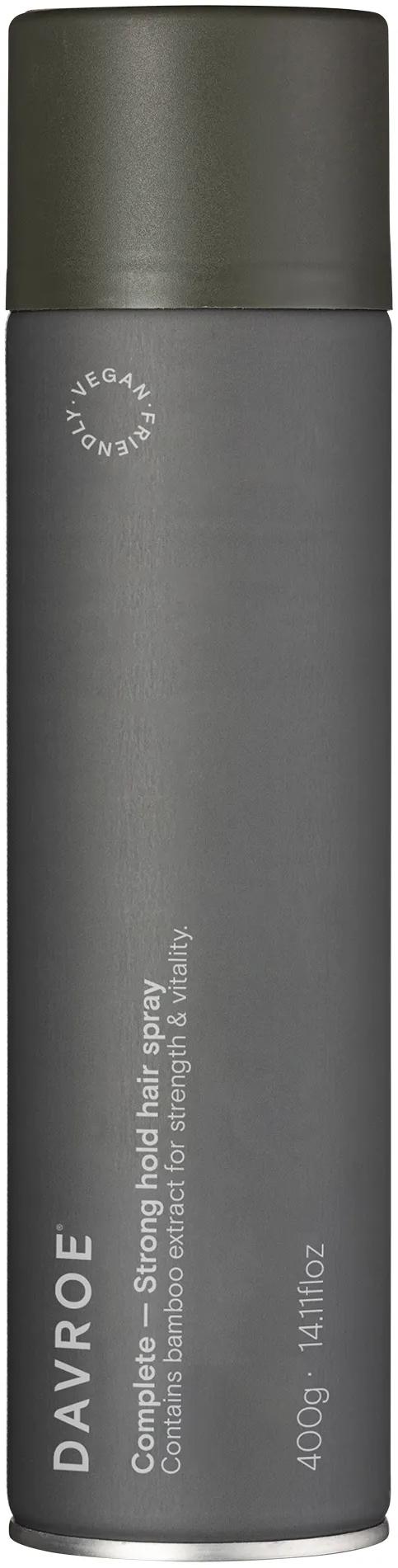 Лак для волос сильной фиксации Davroe Complete Aerosol Hair Spray 400 мл (9326123007803)