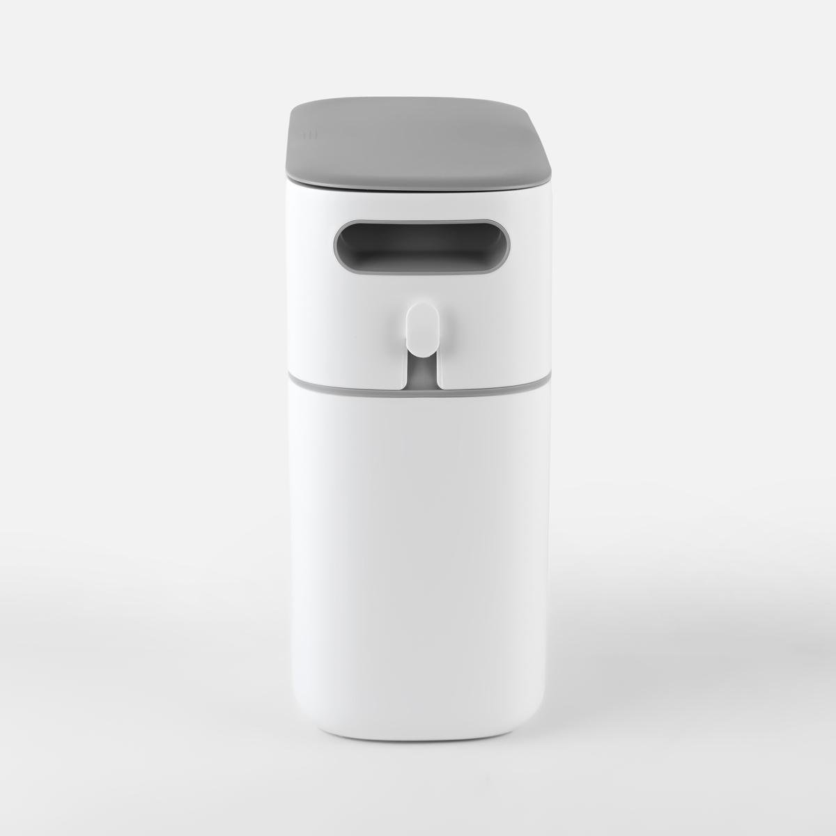 Мусорное ведро MVM BIN-22 12L white/gray с крышкой 12 л Серый (224806) - фото 12 Мусорное ведро MVM BIN-22 12L white/gray с крышкой 12 л Серый (224806) - фото 12