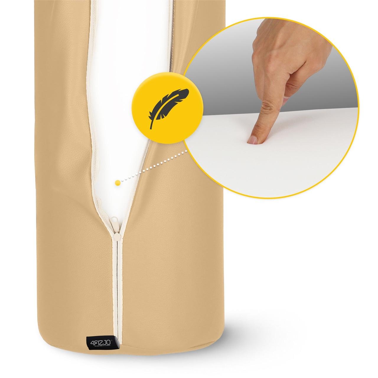 Валик для реабилитации и массажа 4fizjo 60x15 см Biege (P-5907739319746) - фото 5 Валик для реабилитации и массажа 4fizjo 60x15 см Biege (P-5907739319746) - фото 5